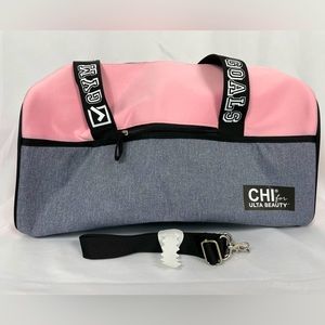 Chi Ulta Pink Duffel Gym Bag